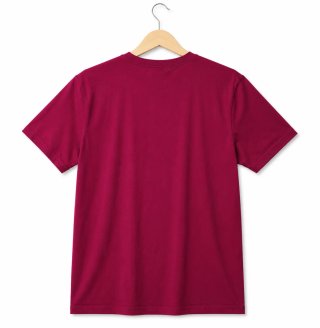 Camiseta Calvin Klein Jeans Hombre Granate Premium