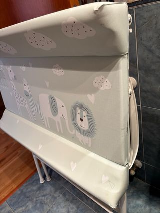 Bañera-cambiador bebé plegable