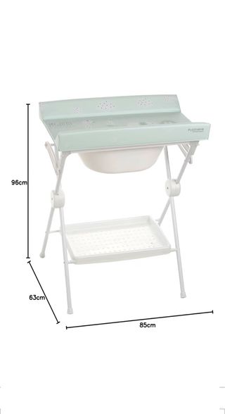 Bañera-cambiador bebé plegable