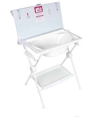 Bañera-cambiador bebé plegable