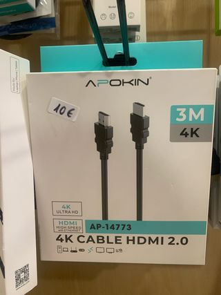 Cable HDMI Apokin 3m 4K