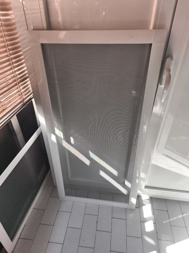 2 Mosquiteras ventana blanca 1,16 alto 58cm ancho