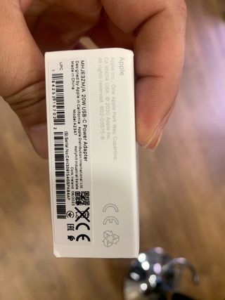 Cargador Apple USB-C 20W