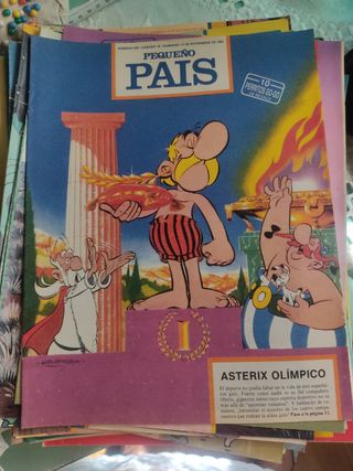 Comics Pequeño Pais  del periódico El Pais