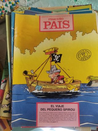 Comics Pequeño Pais  del periódico El Pais