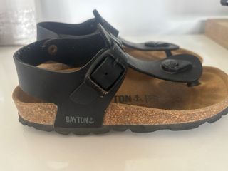 Sandalias Bayton niño - negras talla 29