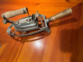 Plancha Hierro Vintage Antigua