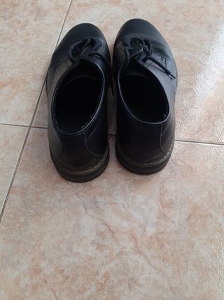 Zapatos negros - Piel Sintética