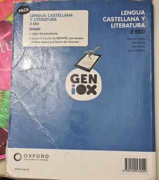 Lengua Castellana y Literatura 2º ESO. Libro de...