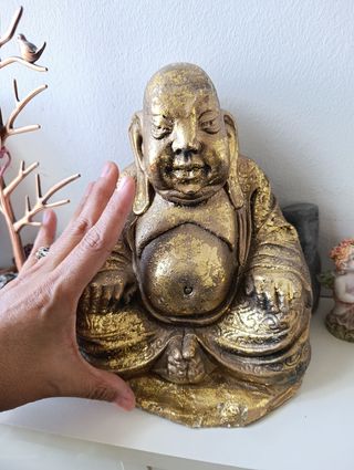 Figura Buda dorada - Escayola