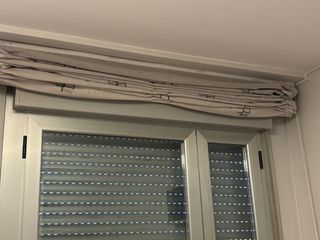 Cortina enrollable lino beige