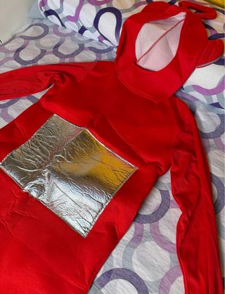 Disfraz Teletubbie rojo talla S