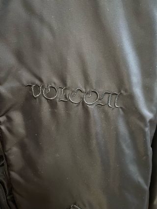 Chaqueta bomber Volcom negra