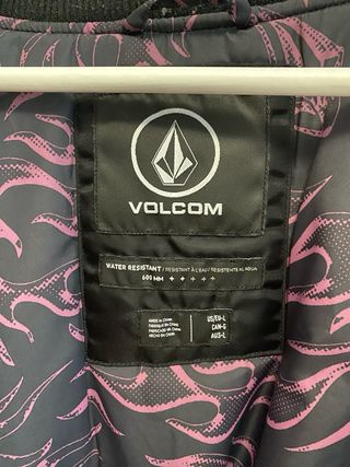 Chaqueta bomber Volcom negra