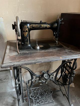 Máquina coser Wheeler & Wilson antigua