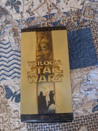 Trilogía Star Wars VHS Widescreen