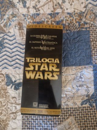 Trilogía Star Wars VHS Widescreen