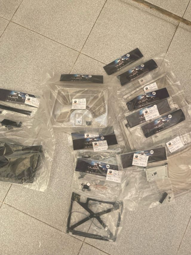 Maqueta Fast Furios: Piezas varias