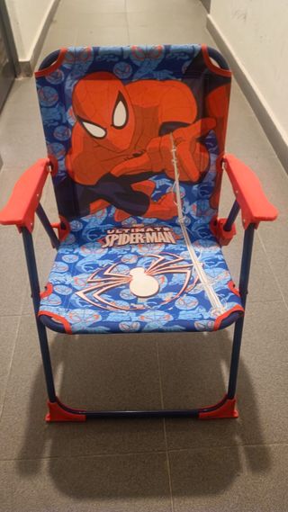Silla Plegable Infantil Spiderman