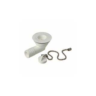 Desagüe Curvo con Conector para Manguera