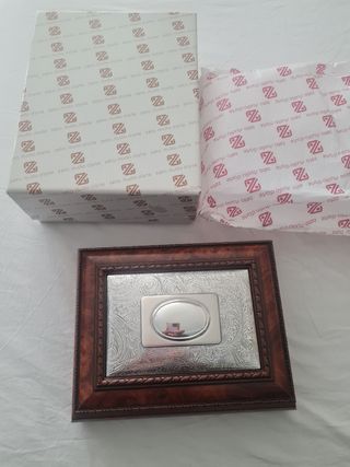 Joyero Zeta Studio d'Arte - Madera y Plata