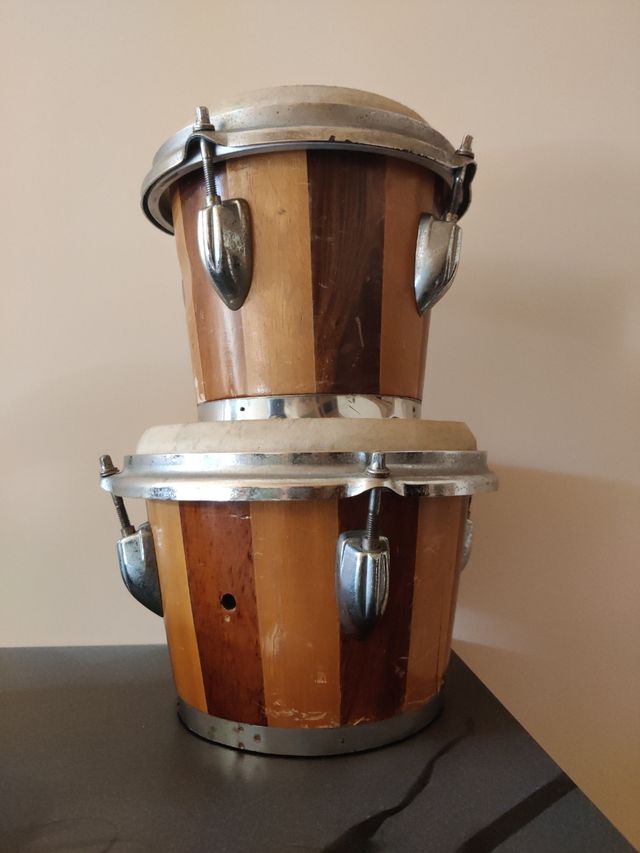 Bonghi in legno vintage