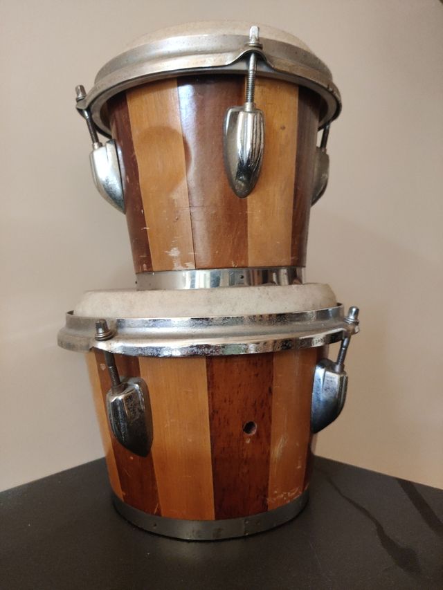 Bonghi in legno vintage