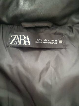 Chaleco acolchado negro