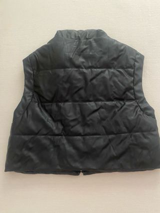 Chaleco acolchado negro