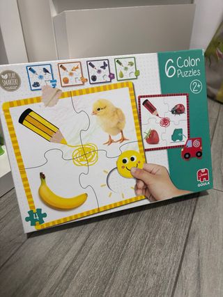 Puzzle Goula Colores - 6 Puzzles