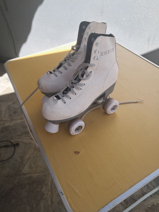 Patines bota AMAYA blancos