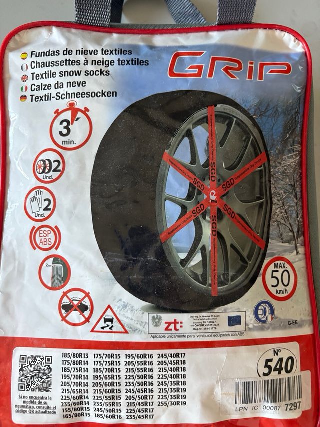 Cadenas nieve textiles Grip Nº 540 - miniatura 2