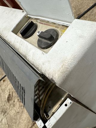 acumulador eléctrico de pared #radiador