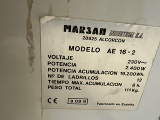 acumulador eléctrico de pared #radiador