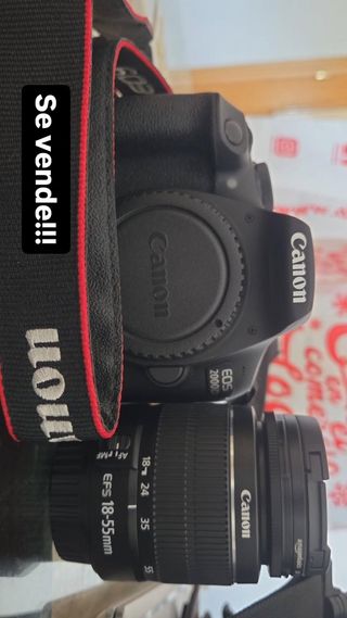 Canon EOS 2000D + Objetivo 18-55mm