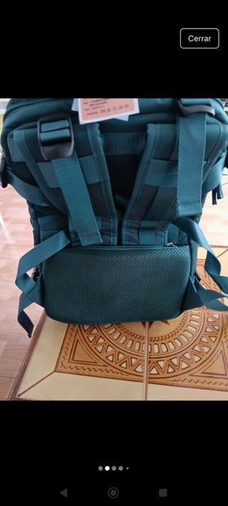 Mochila cabina verde