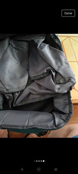 Mochila cabina verde