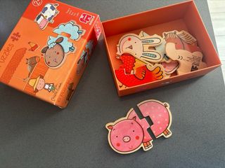 Puzzle animales Goula (6 piezas)