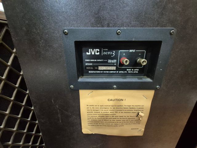 Altavoces JVC Zero 3 