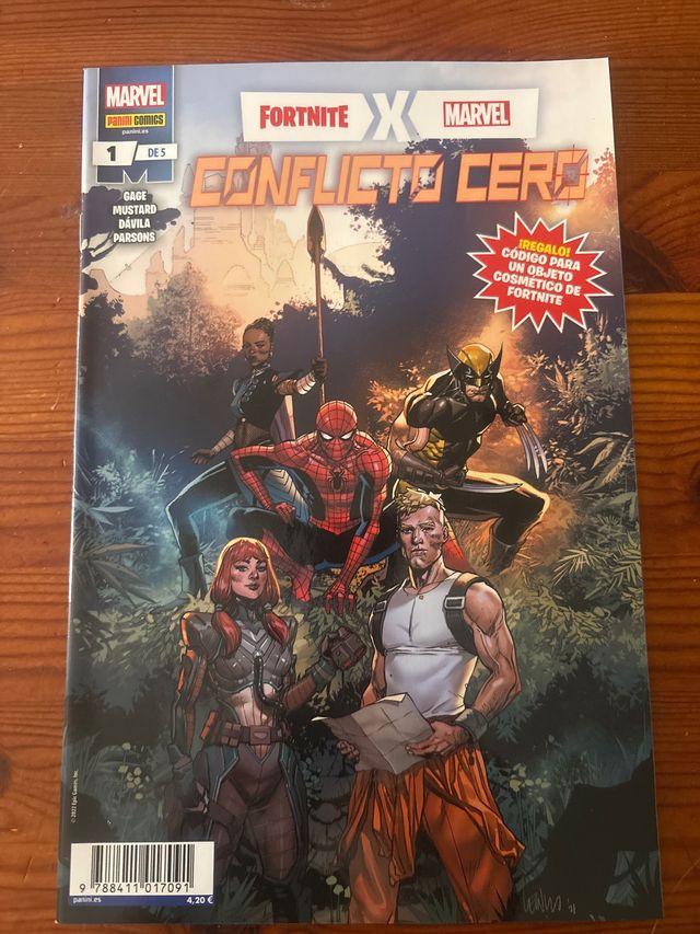 Cómics Fortnite Conflicto Cero