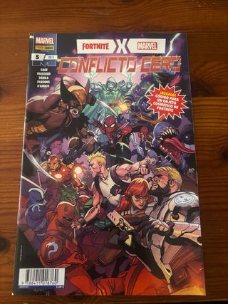 Cómics Fortnite Conflicto Cero