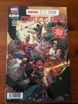 Cómics Fortnite Conflicto Cero