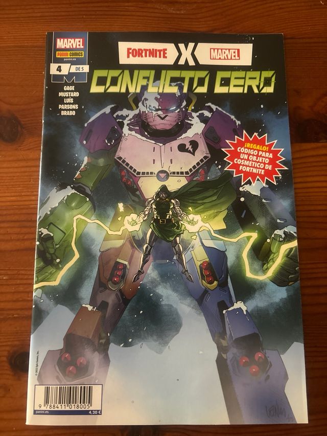 Cómics Fortnite Conflicto Cero