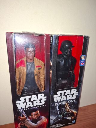 NUEVAS!! Figuras Star Wars: Finn & Death Trooper