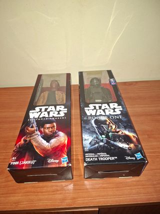 NUEVAS!! Figuras Star Wars: Finn & Death Trooper
