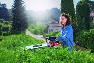 Cortasetos a batería Einhell ARCURRA 18/55
