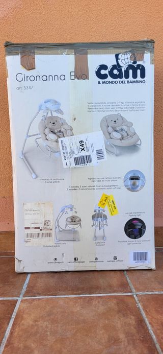 Hamaca Bebé Cam Gironanna Evo S347