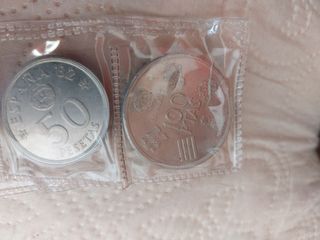 Monedas España Mundial 82, conmemorativas