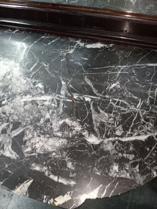 Aparador vintage madera espejo