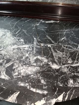 Aparador vintage madera espejo